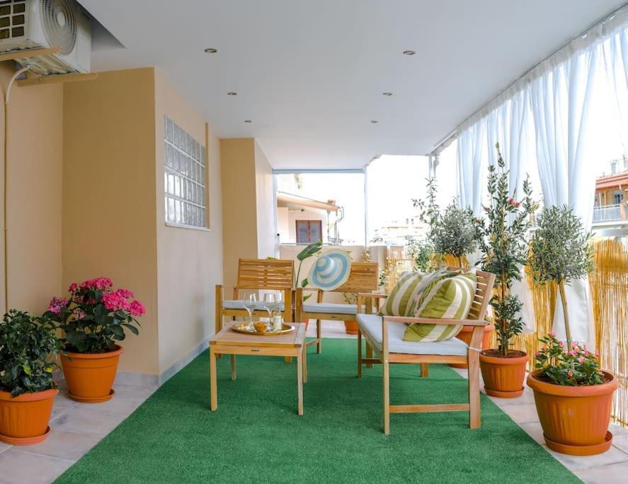 Flowery Penthouse In City Centre Of Θεσσαλονίκη Εξωτερικό φωτογραφία