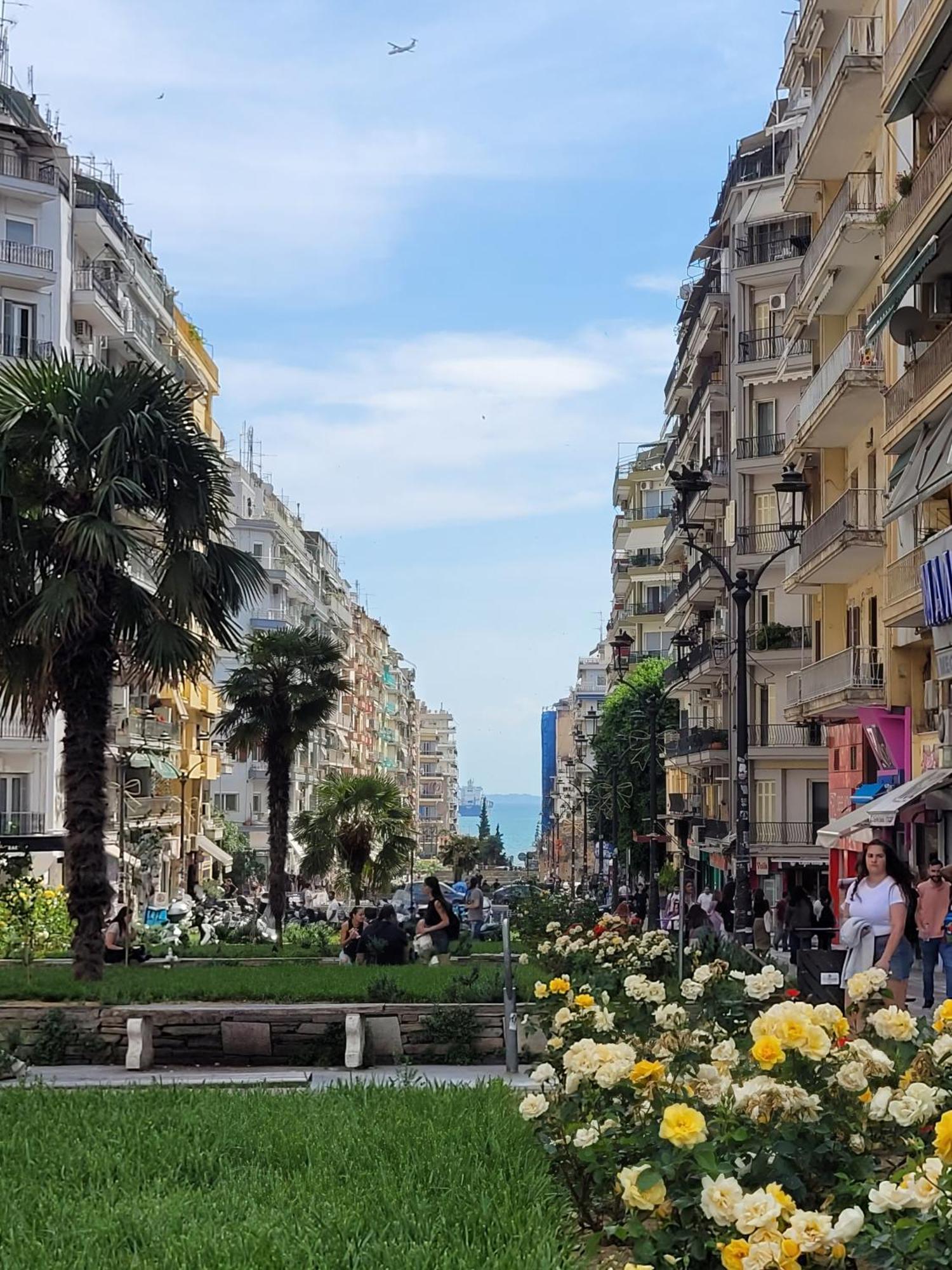 Flowery Penthouse In City Centre Of Θεσσαλονίκη Εξωτερικό φωτογραφία
